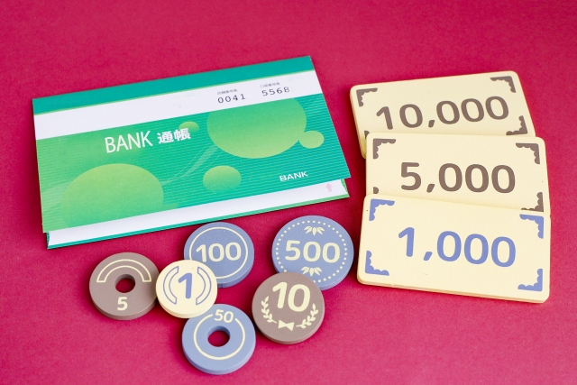 通帳とお金