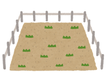 空地のイラスト